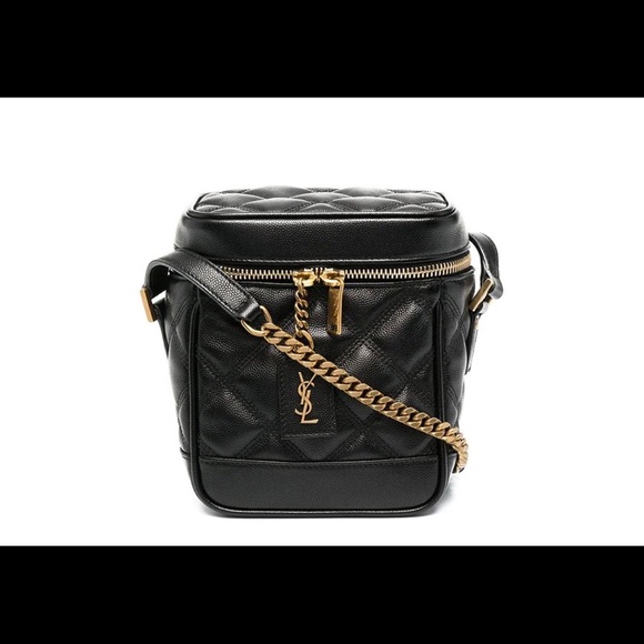 SAINT LAURENT QUILTED VANITY BAG - Picture 2 of 12